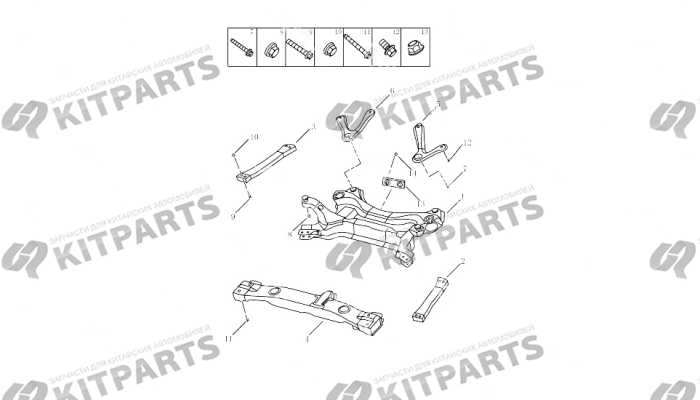 Подрамник Geely Atlas