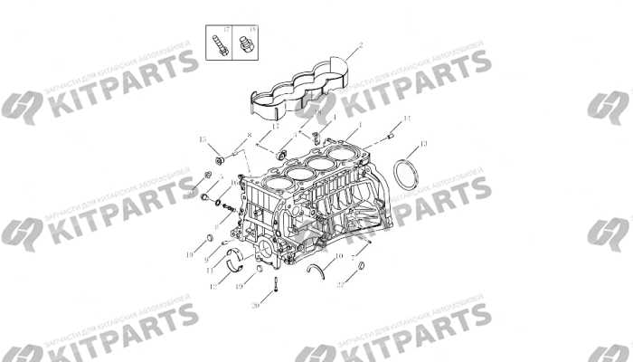 Блок цилиндров [JLD-4G20-A45\A017] Geely Atlas