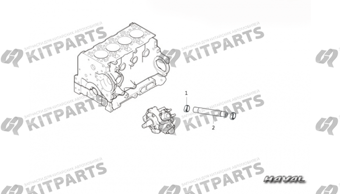 Система подачи топлива 4 Haval Wingle 7