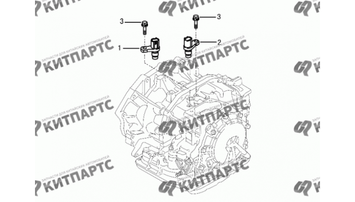 Датчик скорости АКПП Dong Feng S30