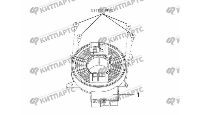 Блок подушки безопасности водителя Great Wall Hover H3 New