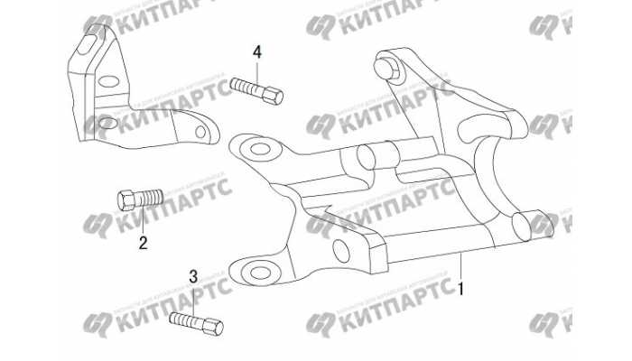 Кронштейн насоса ГУР Great Wall DW Hower H5