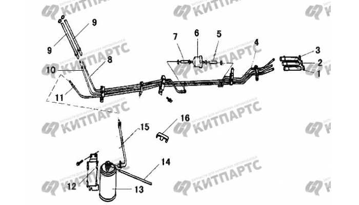 Топливная система Great Wall Sailor